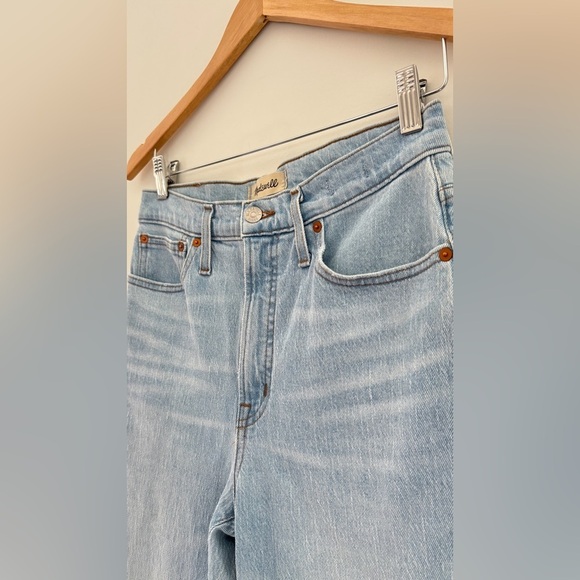 Madewell‎ women's Size 27 The Perfect Vintage Jean Crop Light Wash - Picture 4 of 12